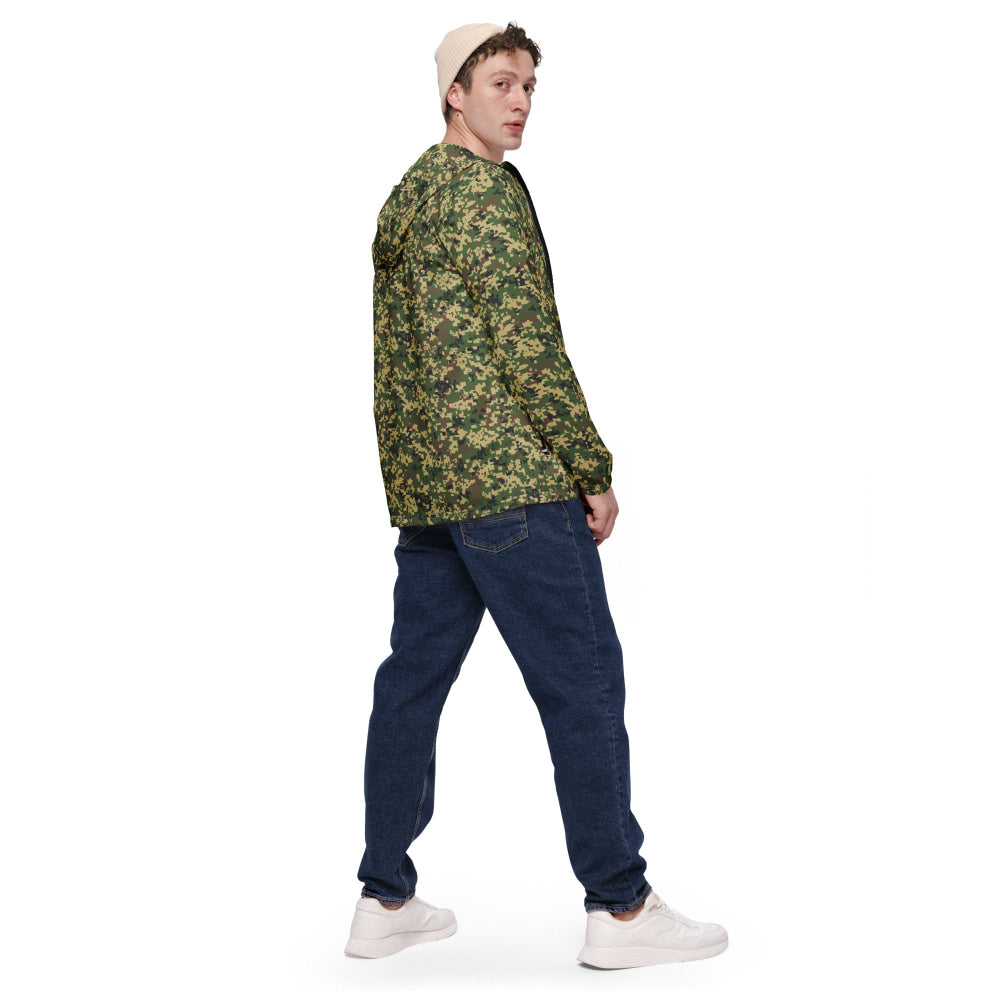 Malaysian Komando Digital CAMO Men’s windbreaker - Mens Windbreaker