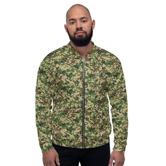 Malaysian Komando Digital CAMO Unisex Bomber Jacket