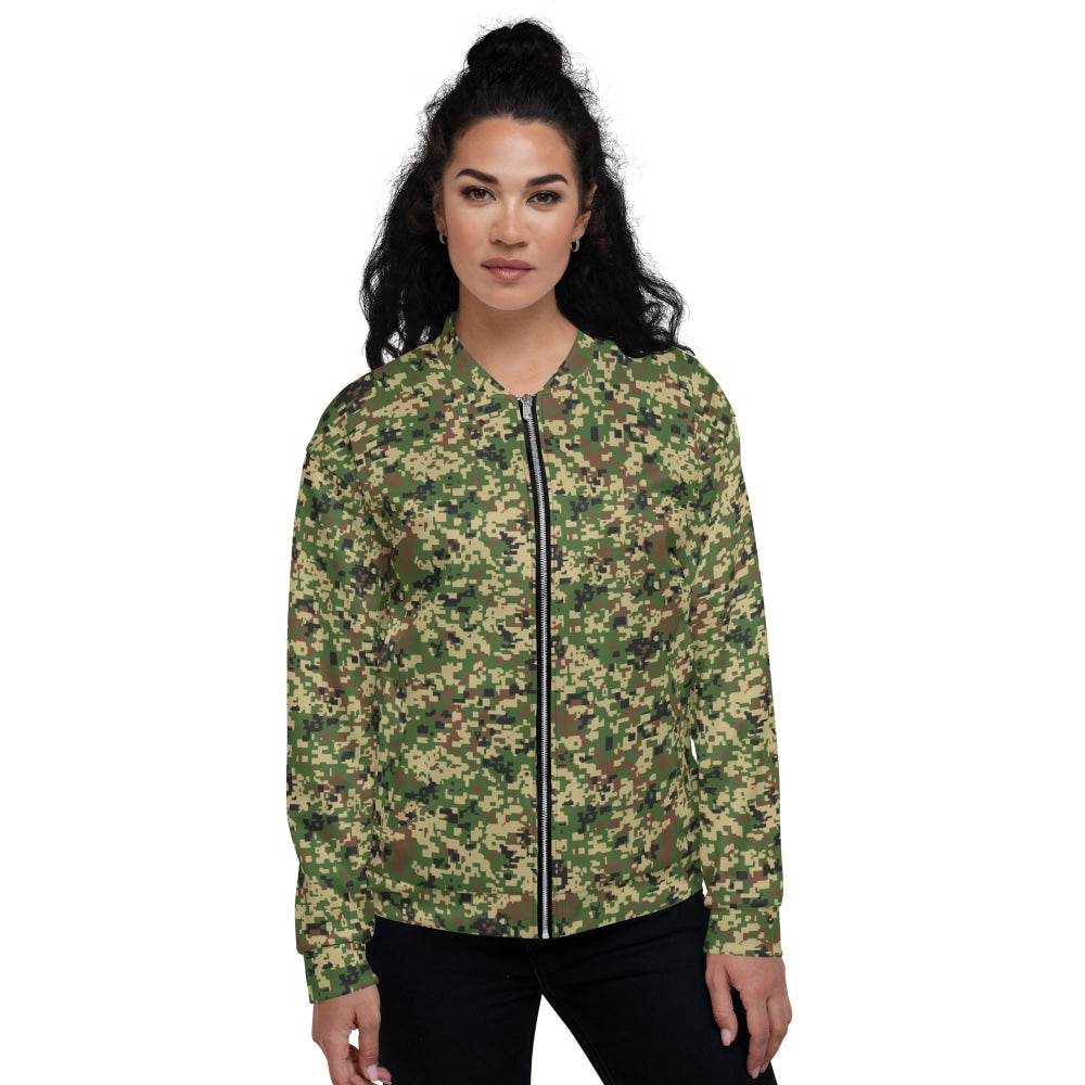 Malaysian Komando Digital CAMO Unisex Bomber Jacket