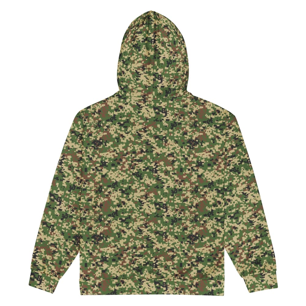 Malaysian Komando Digital CAMO Unisex zip hoodie