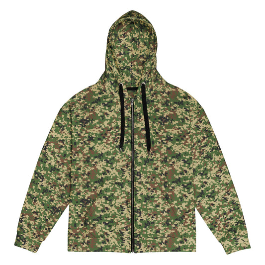 Malaysian Komando Digital CAMO Unisex zip hoodie - Zip Hoodie