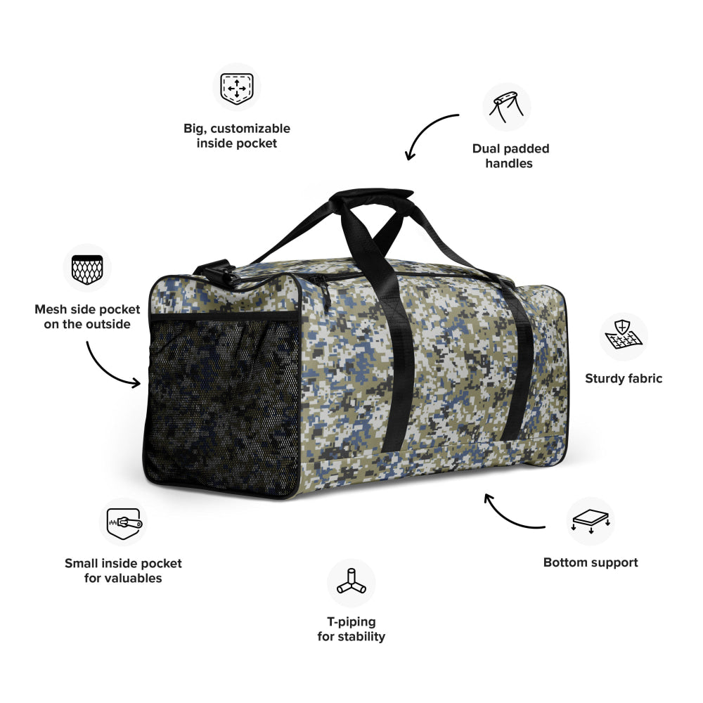 Malaysian Navy TLDM Digital CAMO Duffle bag - Bag