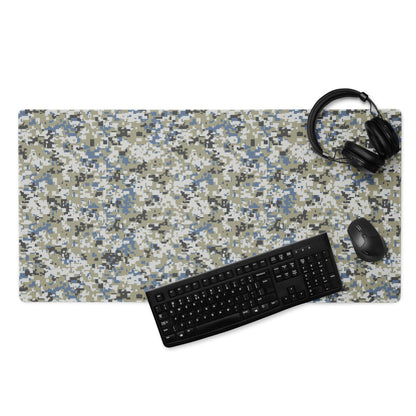 Malaysian Navy TLDM Digital CAMO Gaming mouse pad - 36″×18″ - Mouse Pad