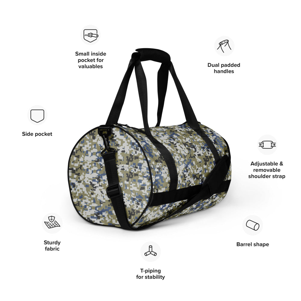 Malaysian Navy TLDM Digital CAMO gym bag - Gym Bag