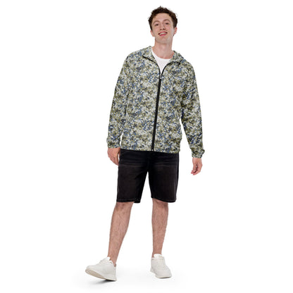 Malaysian Navy TLDM Digital CAMO Men’s windbreaker - Mens Windbreaker