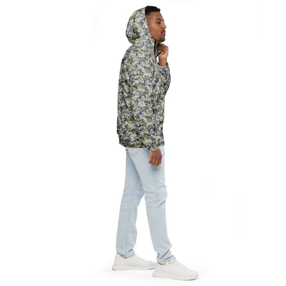 Malaysian Navy TLDM Digital CAMO Men’s windbreaker - Mens Windbreaker