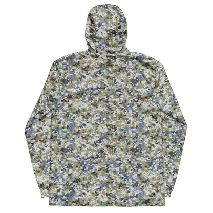 Malaysian Navy TLDM Digital CAMO Men’s windbreaker - Mens Windbreaker