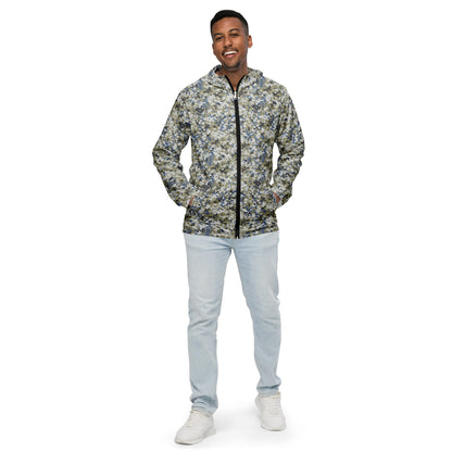 Malaysian Navy TLDM Digital CAMO Men’s windbreaker - Mens Windbreaker