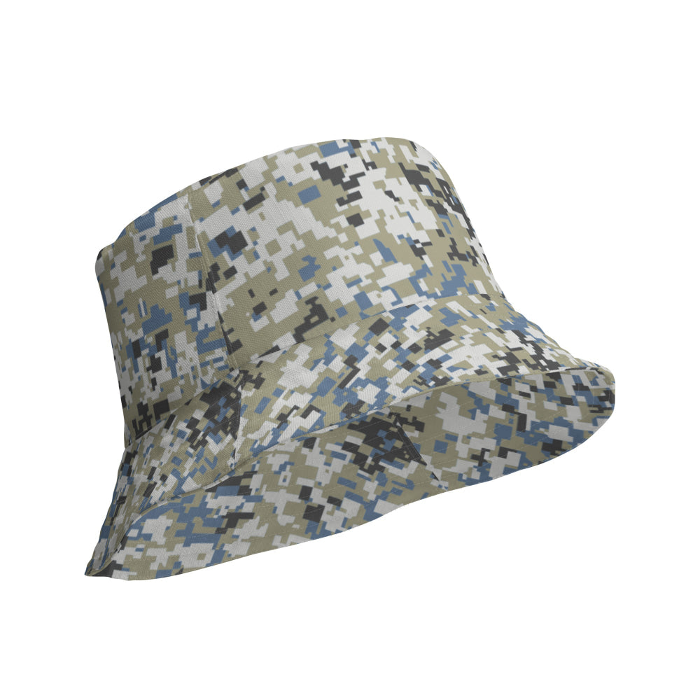 Malaysian Navy TLDM Digital CAMO Reversible bucket hat - Bucket Hat