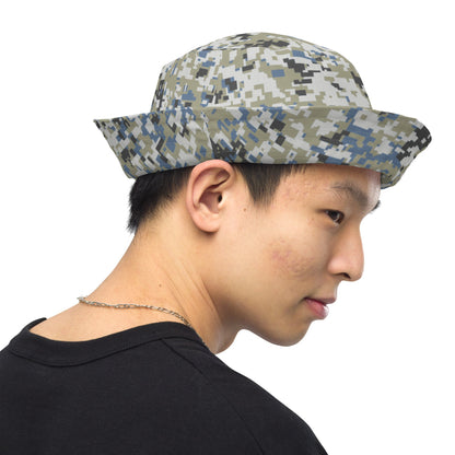 Malaysian Navy TLDM Digital CAMO Reversible bucket hat - Bucket Hat