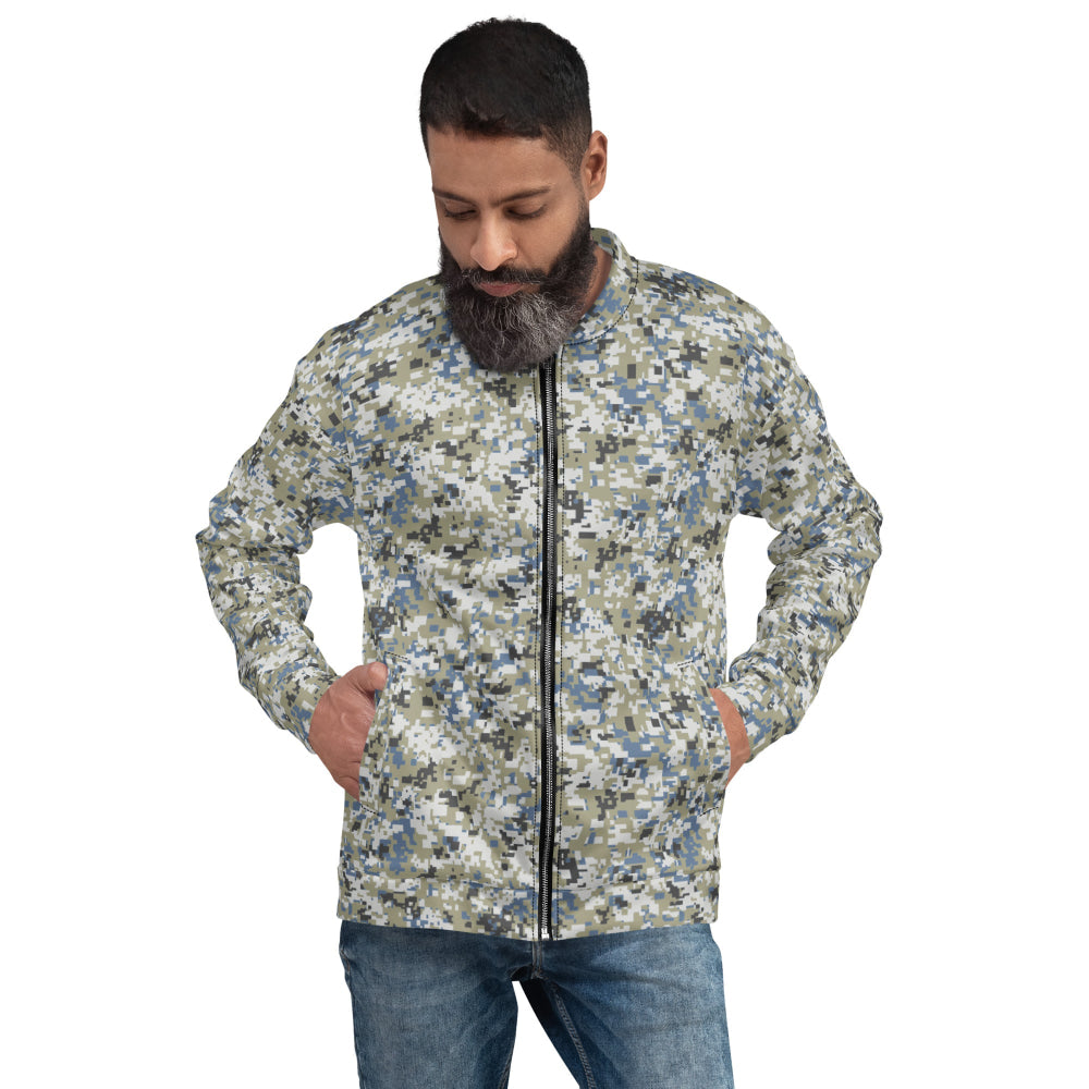 Malaysian Navy TLDM Digital CAMO Unisex Bomber Jacket