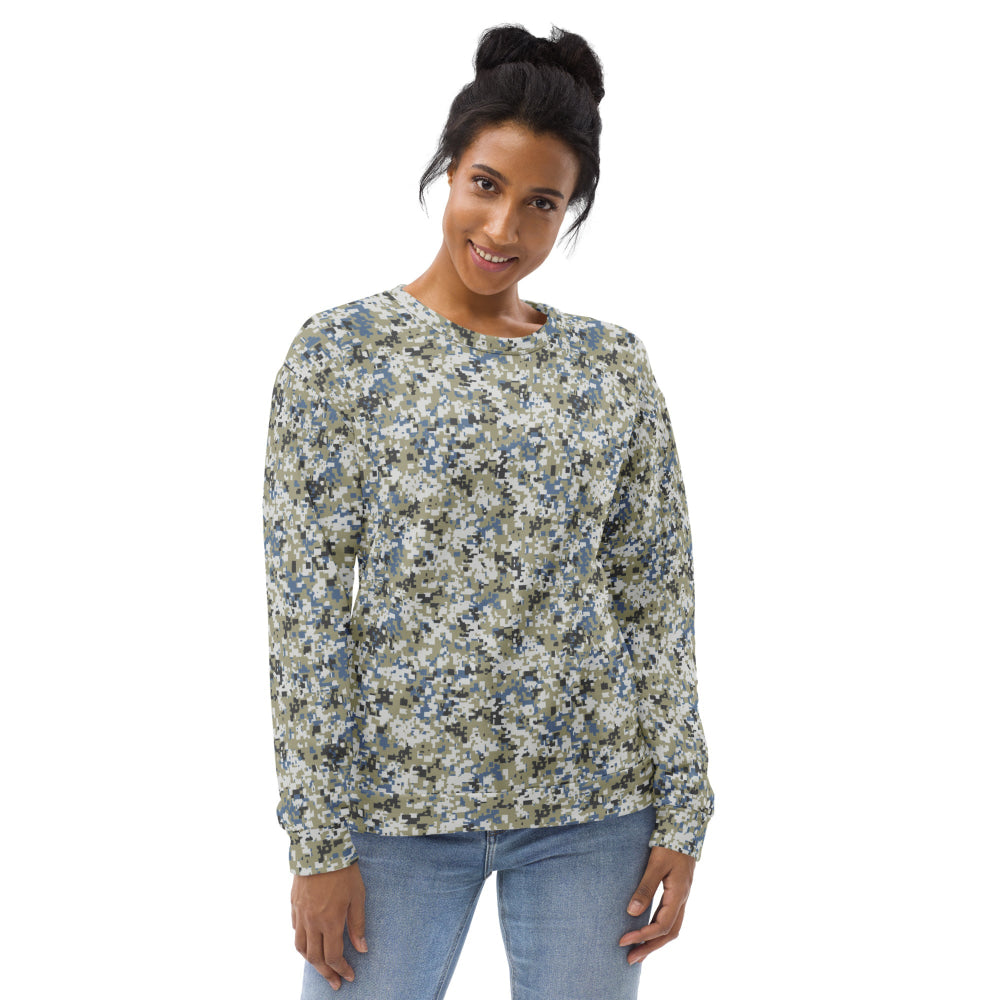 Malaysian Navy TLDM Digital CAMO Unisex Sweatshirt