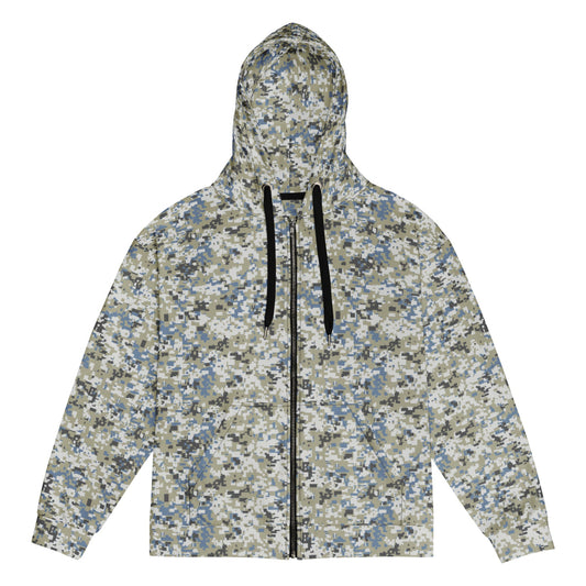 Malaysian Navy TLDM Digital CAMO Unisex zip hoodie - Zip Hoodie