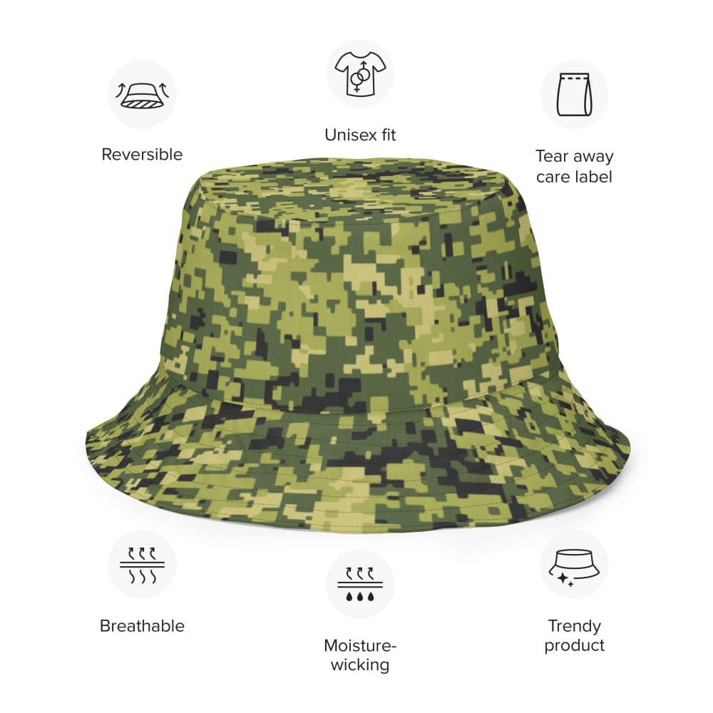 Malaysian RELA Corps Digital CAMO Reversible bucket hat
