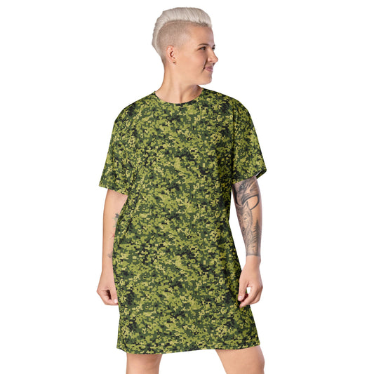 Malaysian RELA Corps Digital CAMO T-shirt dress - 2XS - Womens T-Shirt Dress