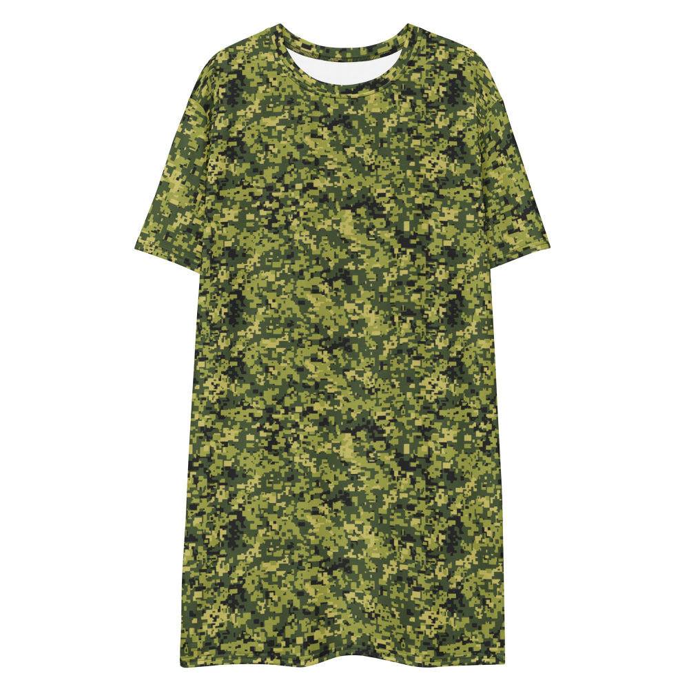 Malaysian RELA Corps Digital CAMO T-shirt dress - Womens T-Shirt Dress