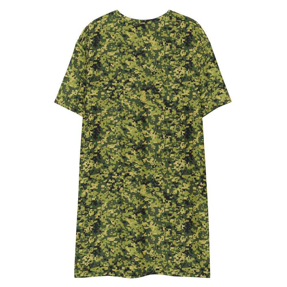 Malaysian RELA Corps Digital CAMO T-shirt dress - Womens T-Shirt Dress