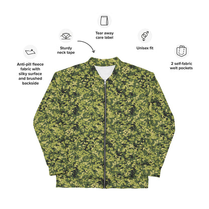 Malaysian RELA Corps Digital CAMO Unisex Bomber Jacket