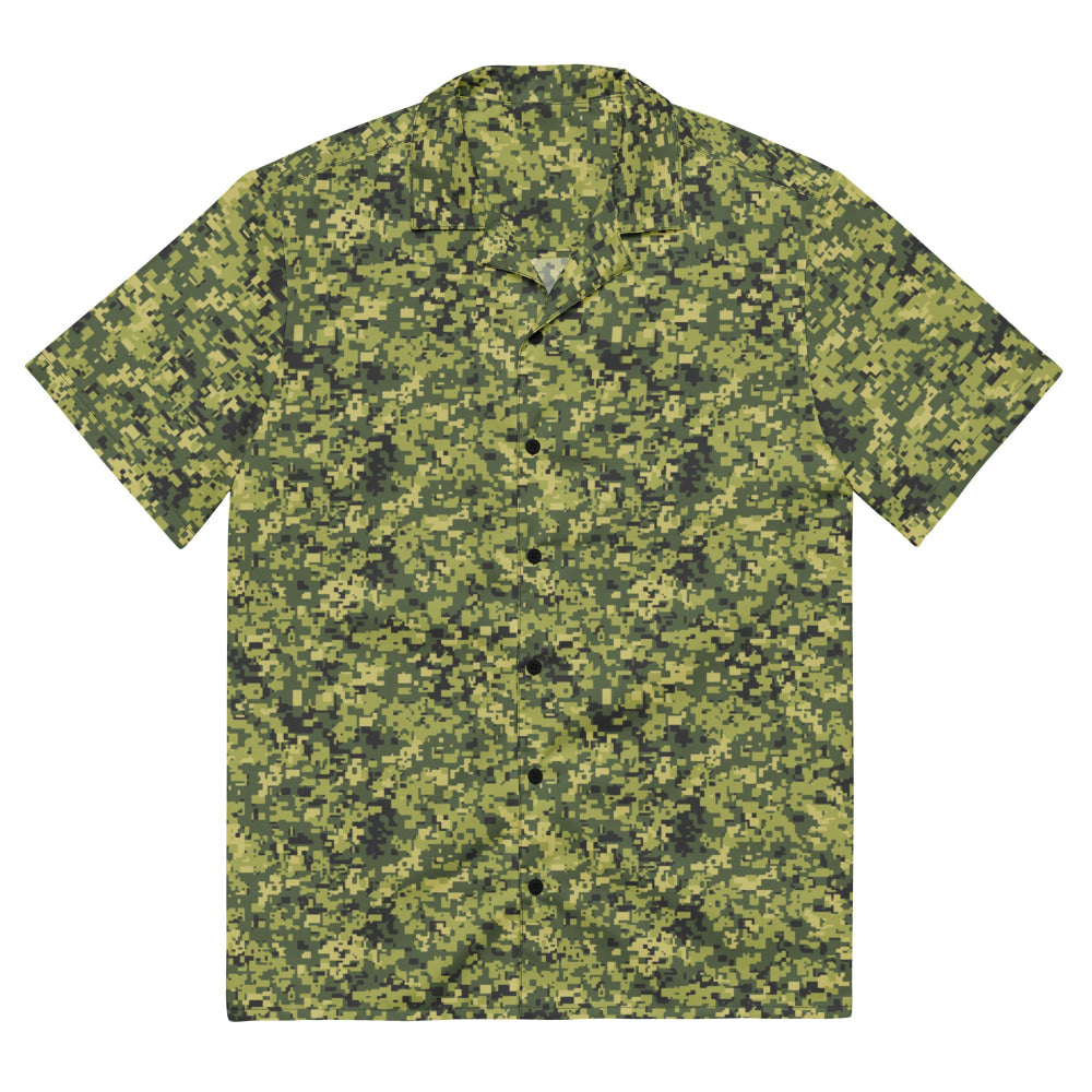 Malaysian RELA Corps Digital CAMO Unisex button shirt - 2XS - Button Shirt