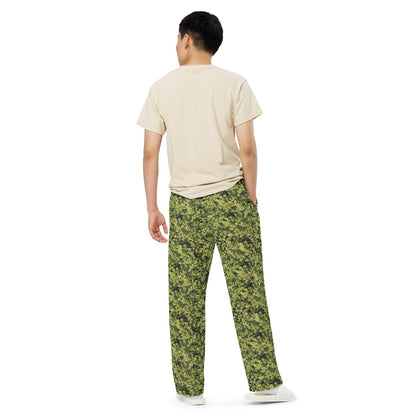 Malaysian RELA Corps Digital CAMO unisex wide-leg pants - Unisex Wide-Leg Pants