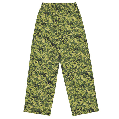 Malaysian RELA Corps Digital CAMO unisex wide-leg pants - Unisex Wide-Leg Pants