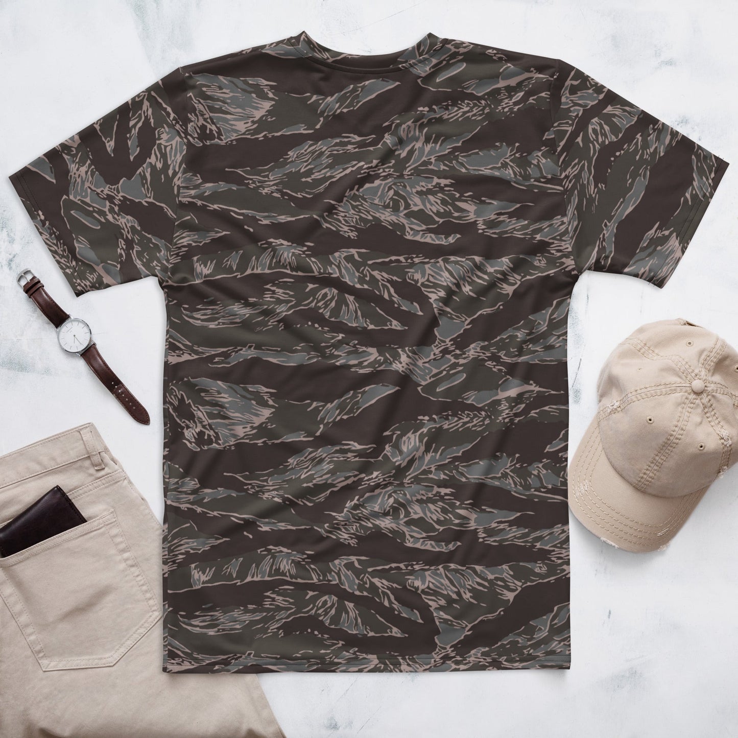 All-Terrain Tiger Stripe OPFOR Urban CAMO Mens T-Shirt