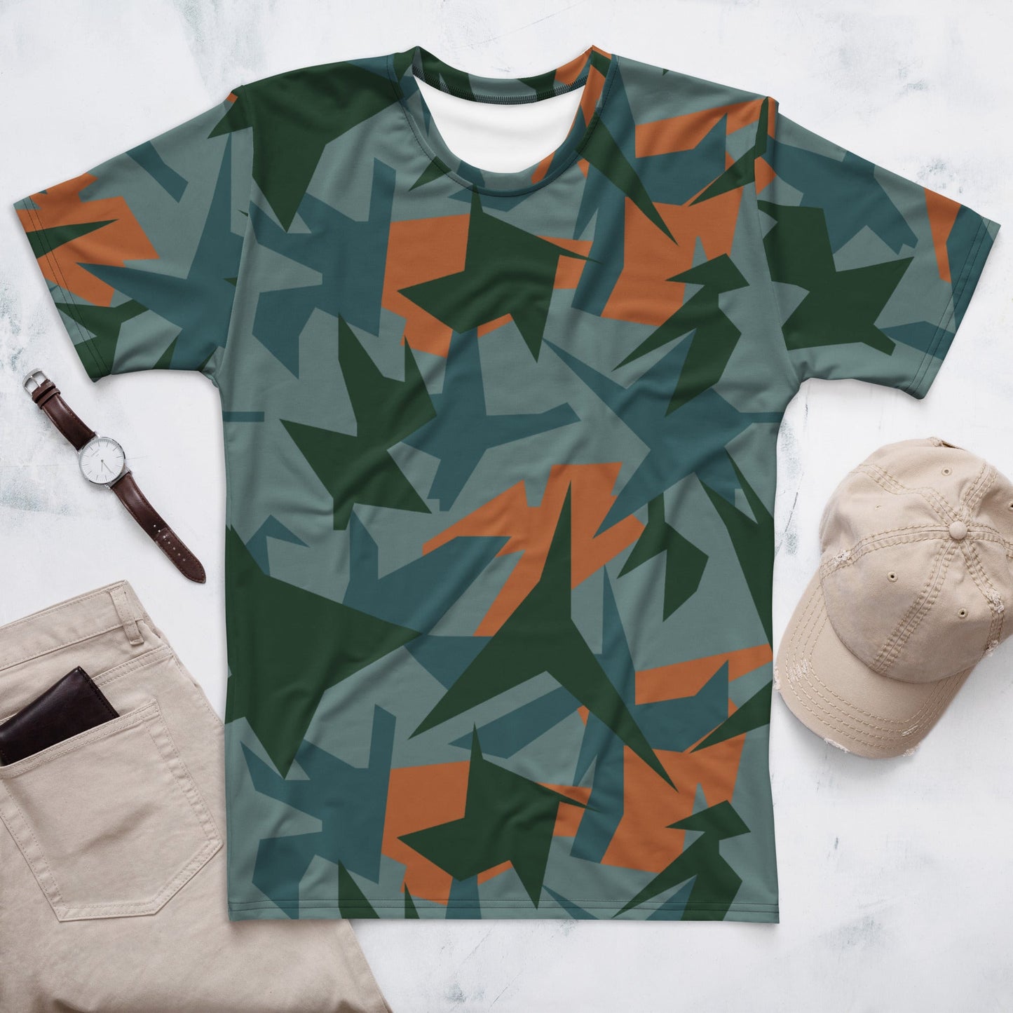 Titanfall Splinter Contrast CAMO Mens T-Shirt - XS