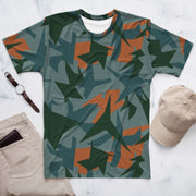 Contrast Vector CAMO Mens T-Shirt - XS