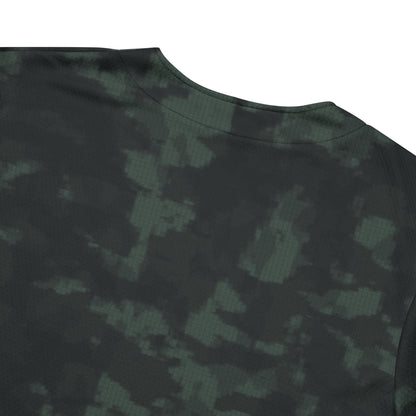 Metal Gear Solid (MGS) Night Desert CAMO baseball jersey - Baseball Jerseys