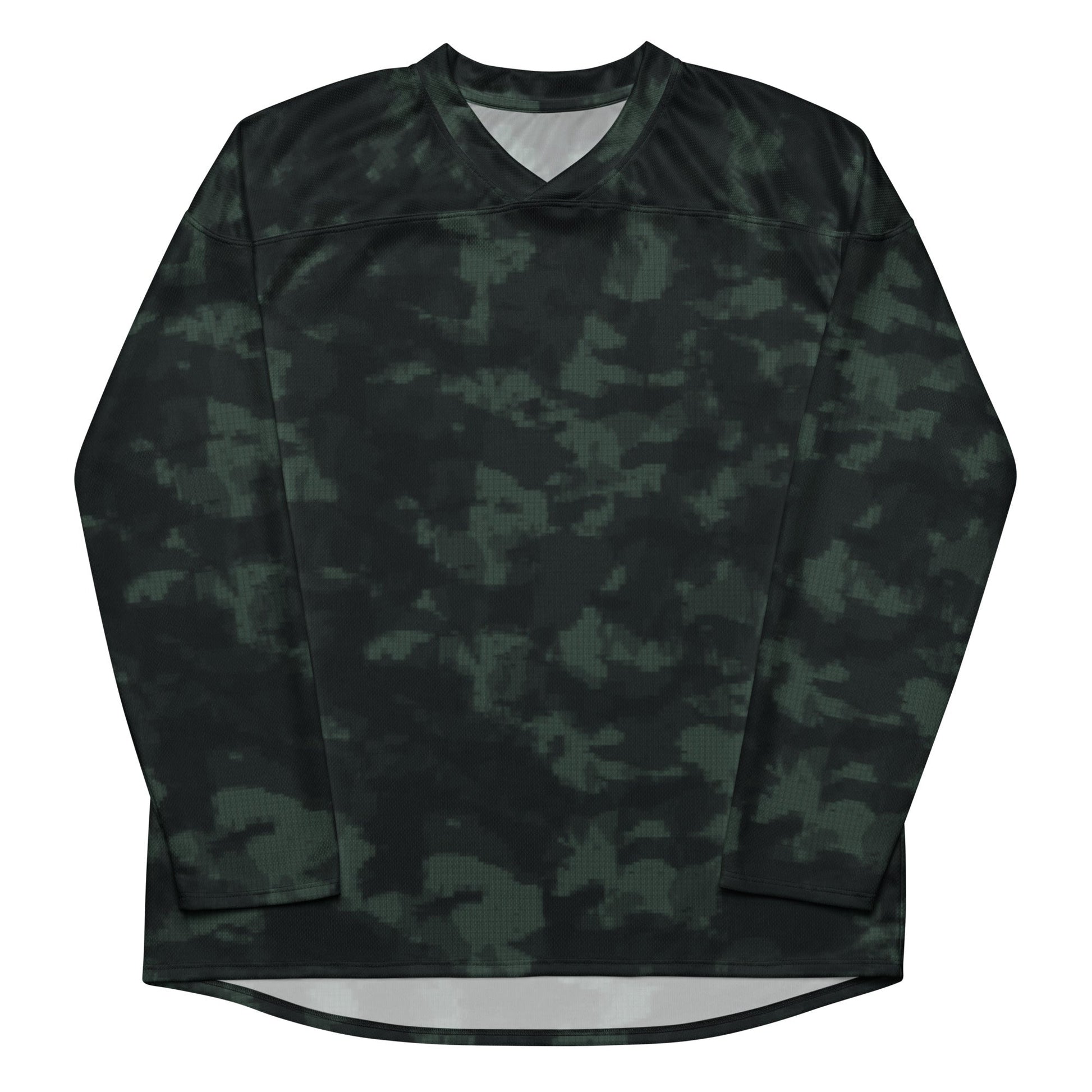 Metal Gear Solid (MGS) Night Desert CAMO hockey fan jersey - Hockey Jerseys