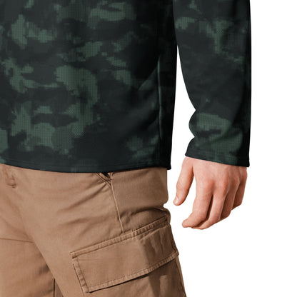 Metal Gear Solid (MGS) Night Desert CAMO hockey fan jersey - Hockey Jerseys