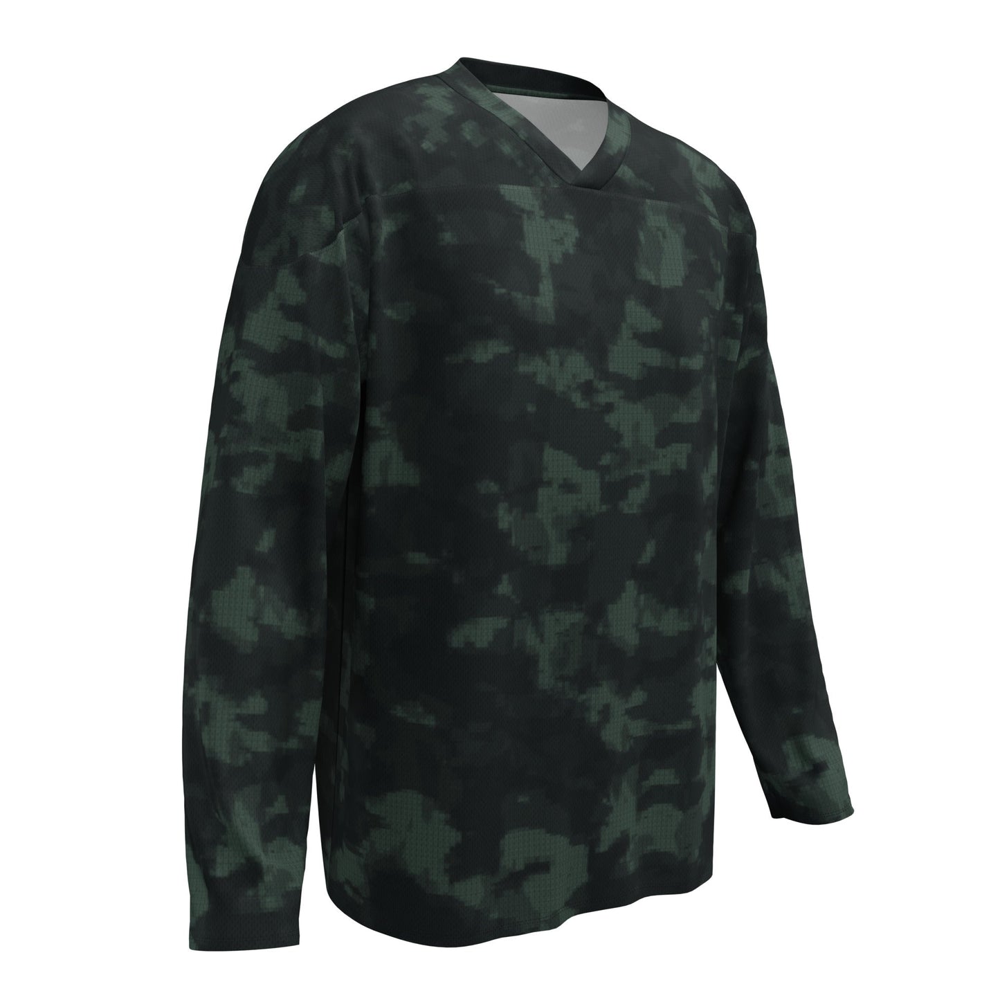 Metal Gear Solid (MGS) Night Desert CAMO hockey fan jersey - Hockey Jerseys