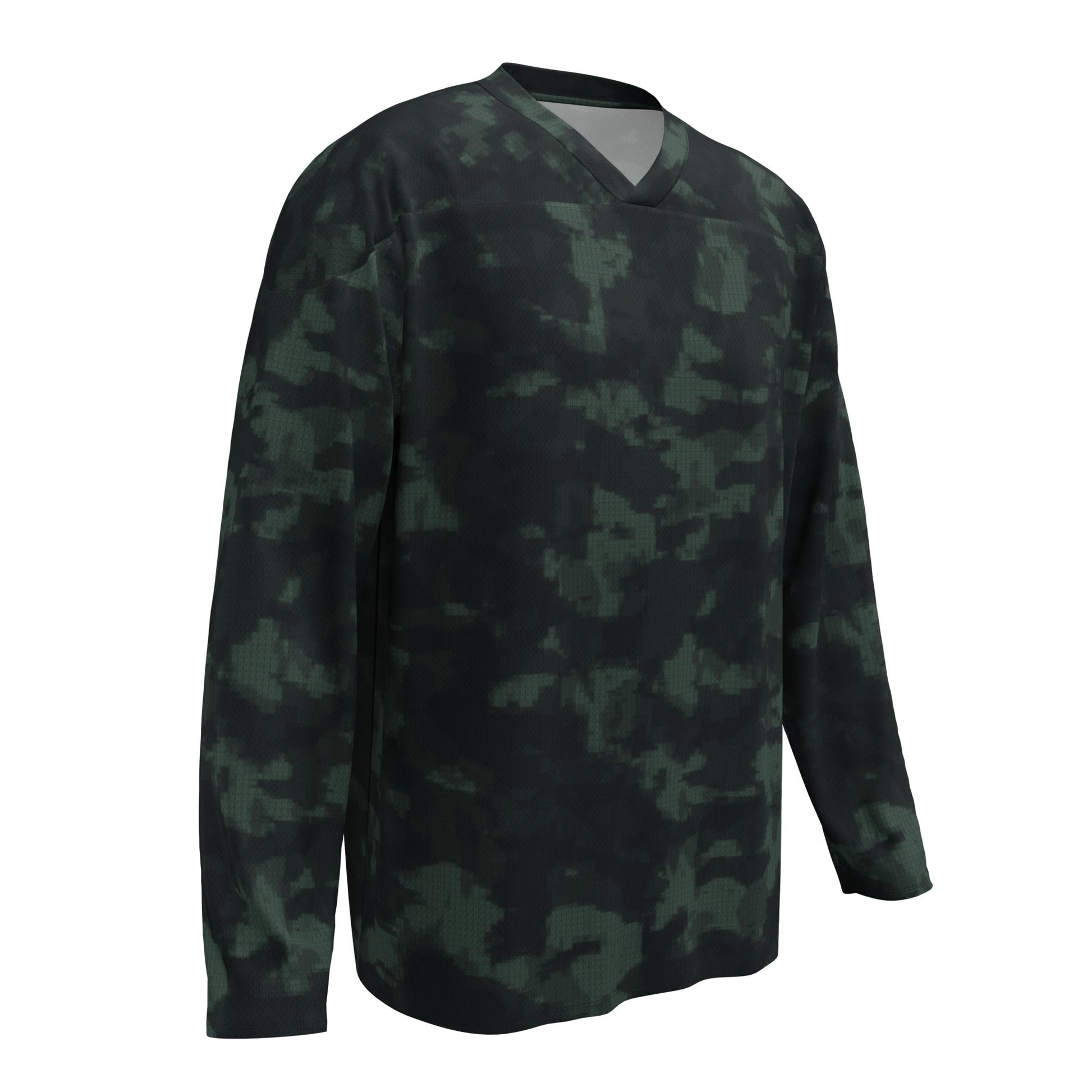 Metal Gear Solid (MGS) Night Desert CAMO hockey fan jersey - Hockey Jerseys