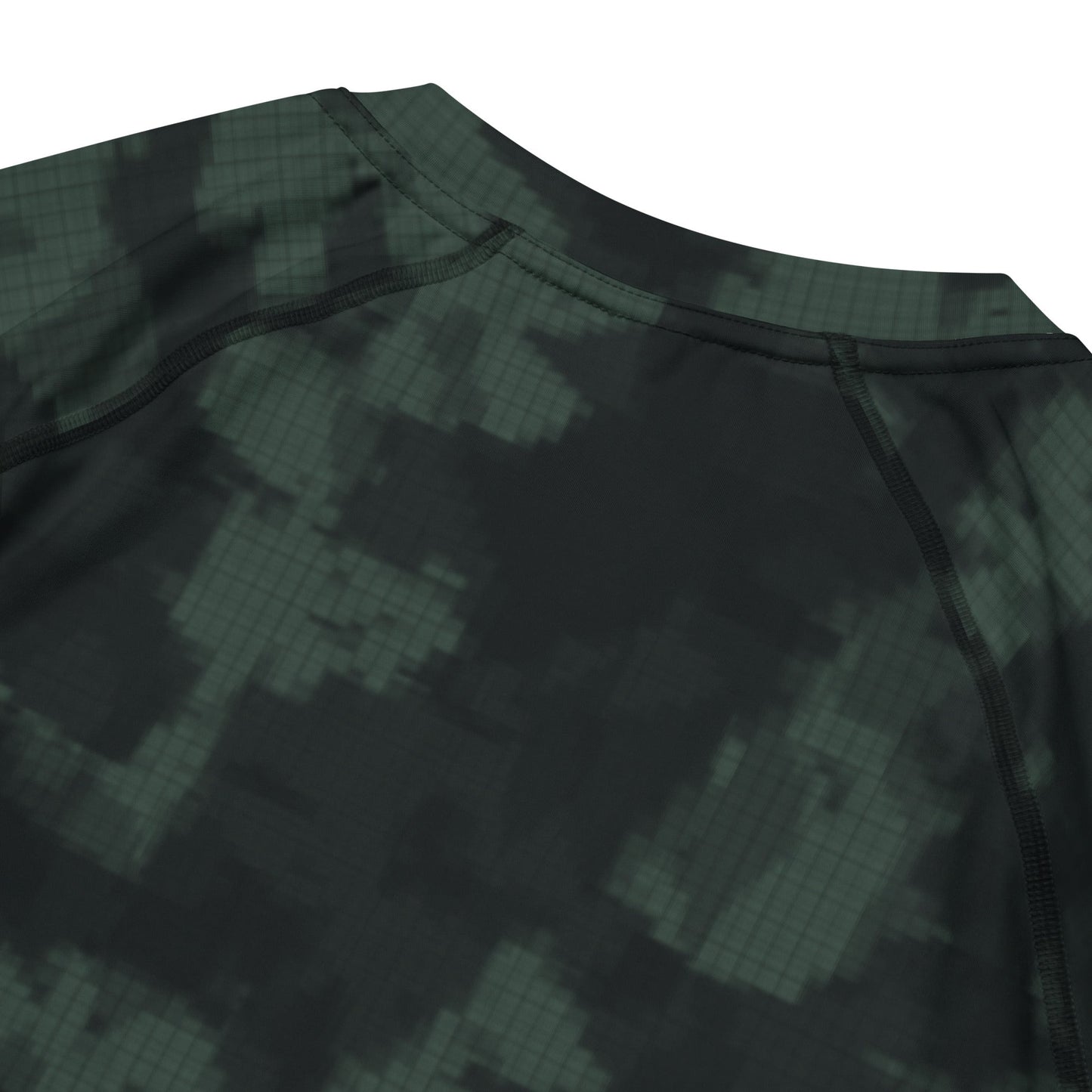 Metal Gear Solid (MGS) Night Desert CAMO Mens Short-Sleeve Rash Guard - Short-sleeve Guards