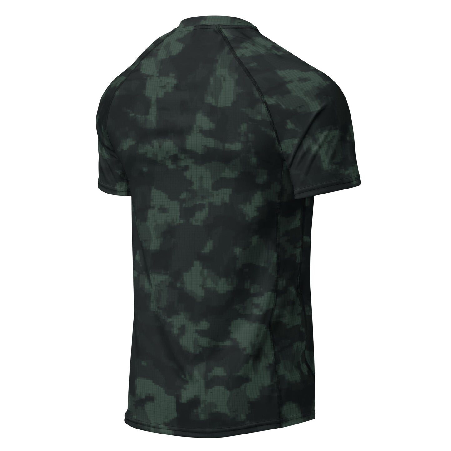 Metal Gear Solid (MGS) Night Desert CAMO Mens Short-Sleeve Rash Guard - Short-sleeve Guards