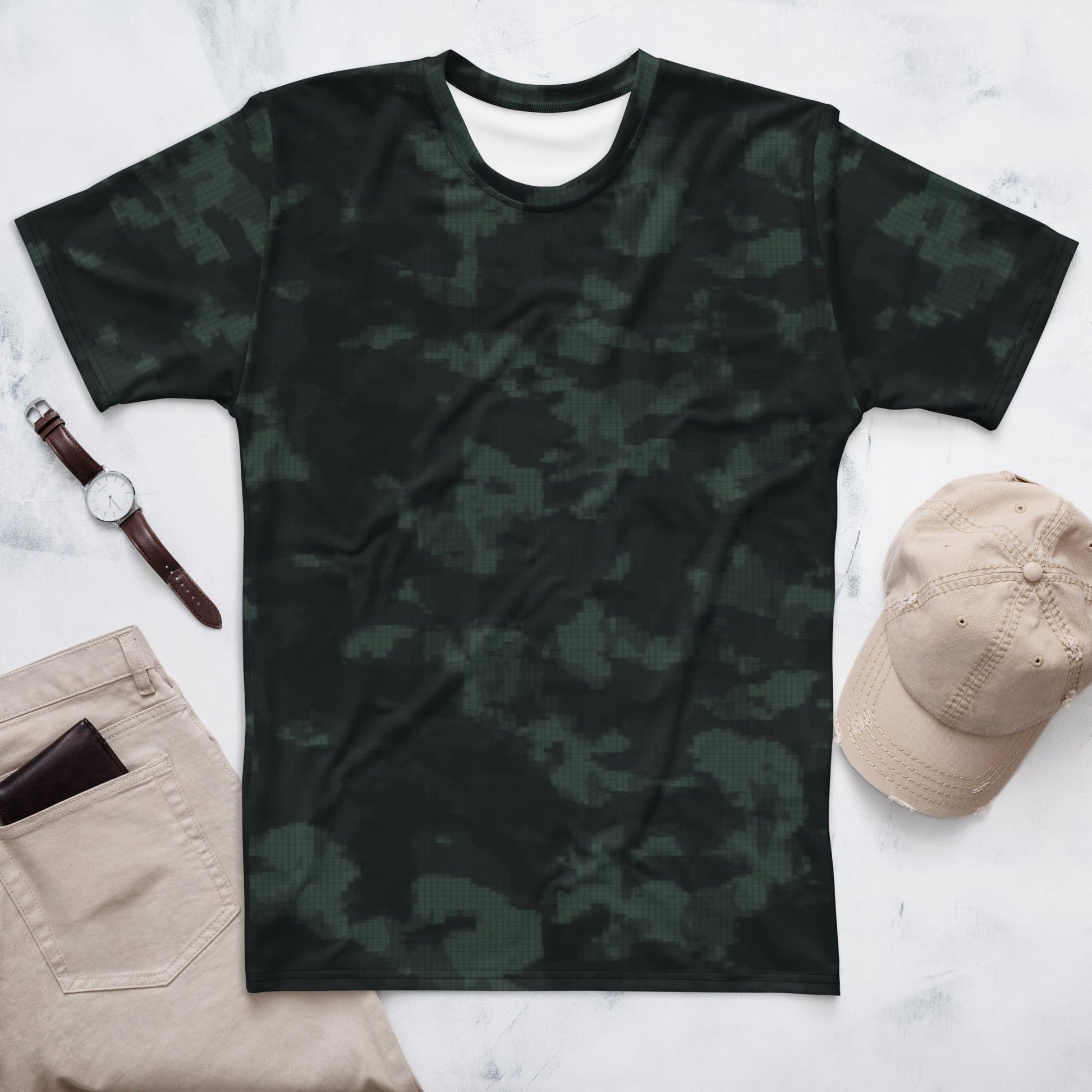 Metal Gear Solid (MGS) Night Desert CAMO Mens T-Shirt - XS