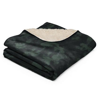 Metal Gear Solid (MGS) Night Desert CAMO Sherpa blanket - Blankets