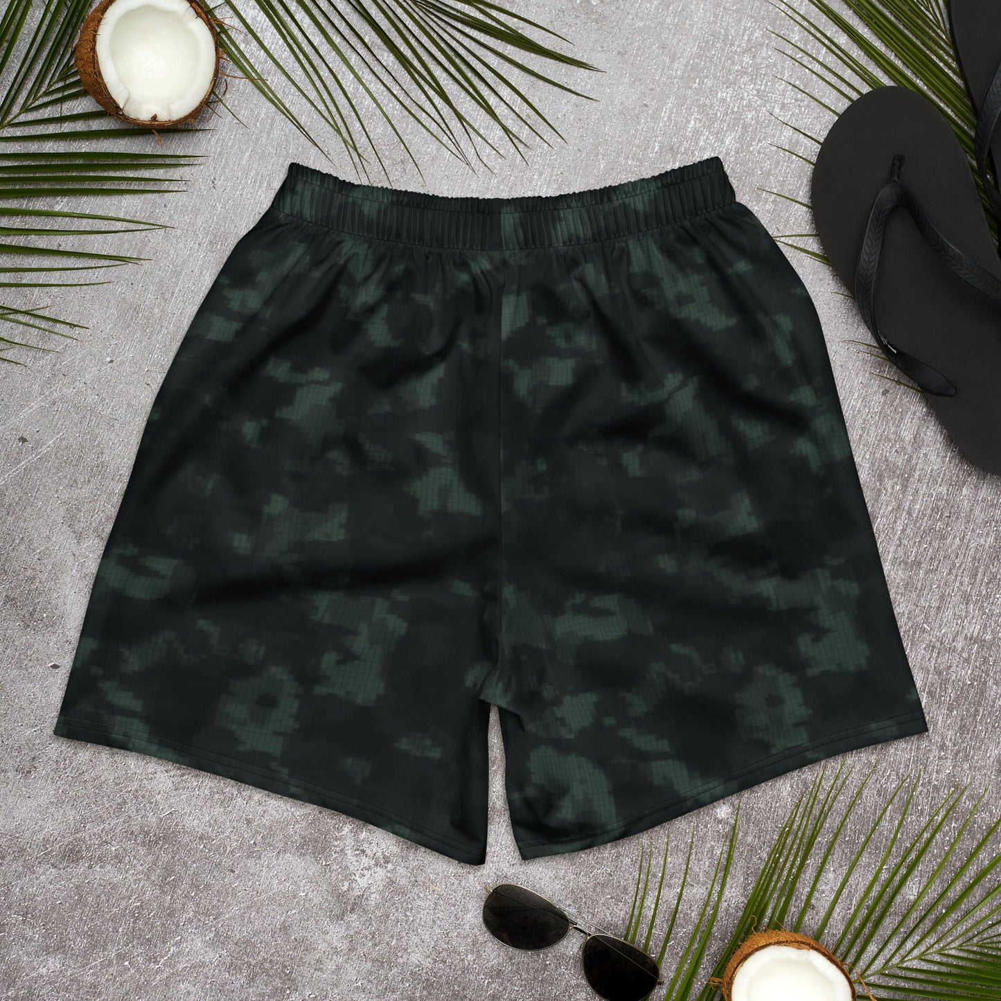 Metal Gear Solid (MGS) Night Desert CAMO Unisex Athletic Long Shorts
