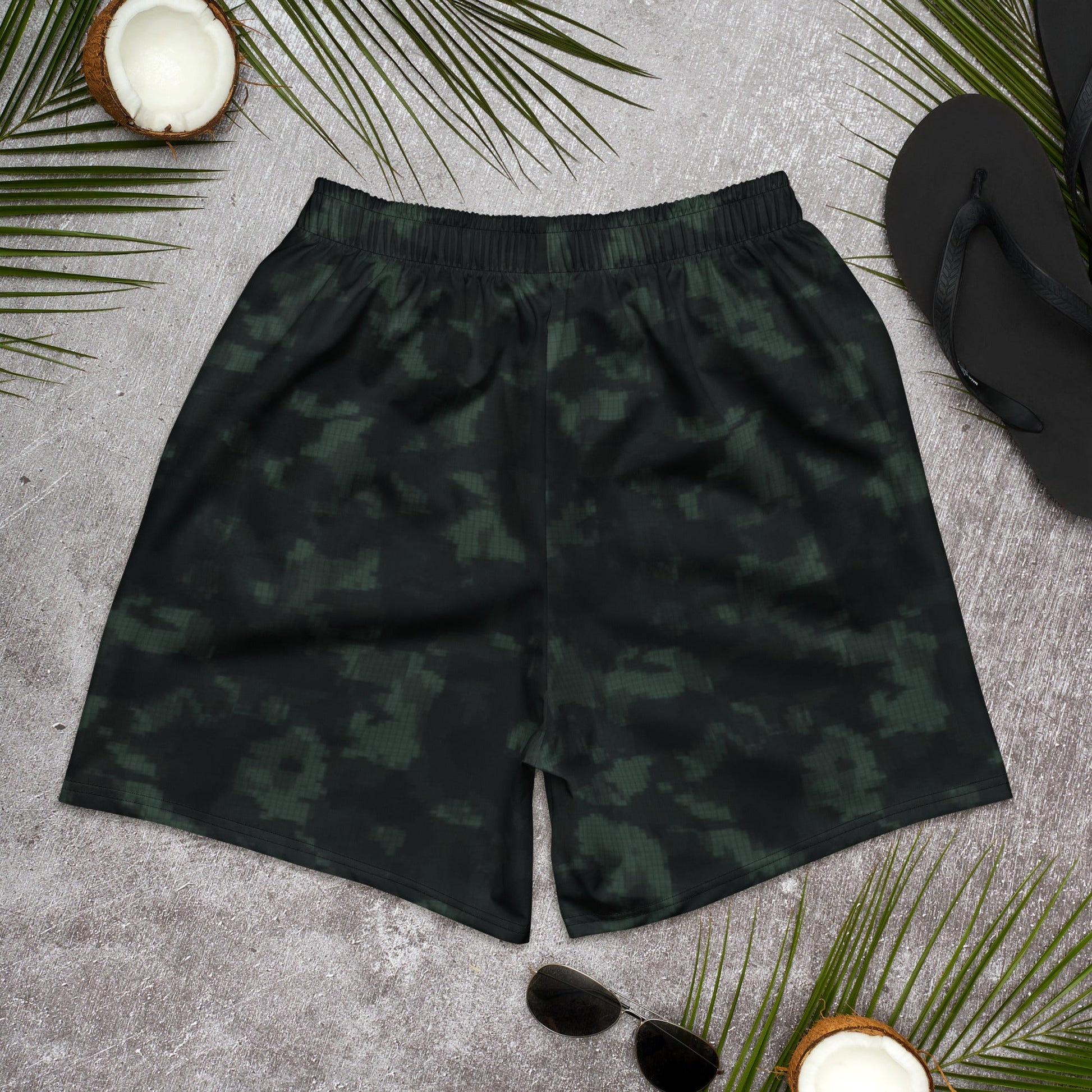 Metal Gear Solid (MGS) Night Desert CAMO Unisex Athletic Long Shorts