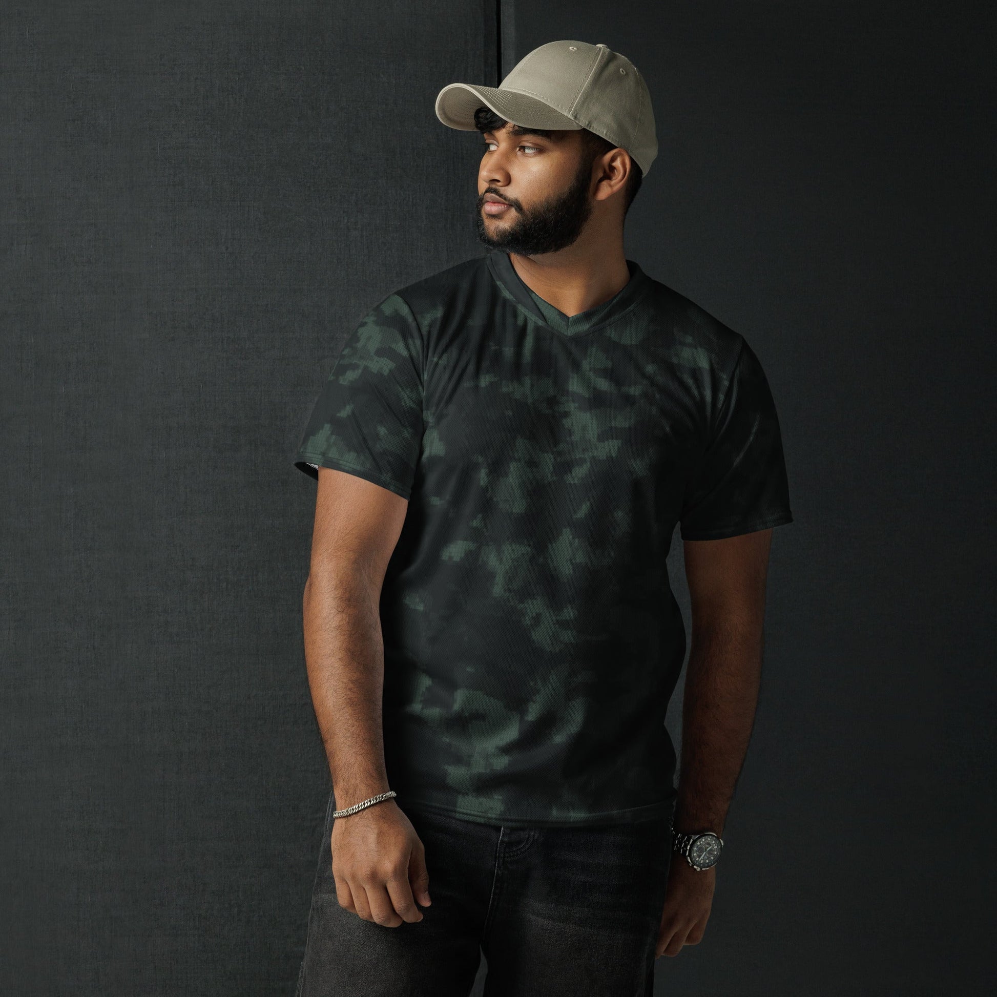 Metal Gear Solid (MGS) Night Desert CAMO unisex sports jersey - Sports Jerseys