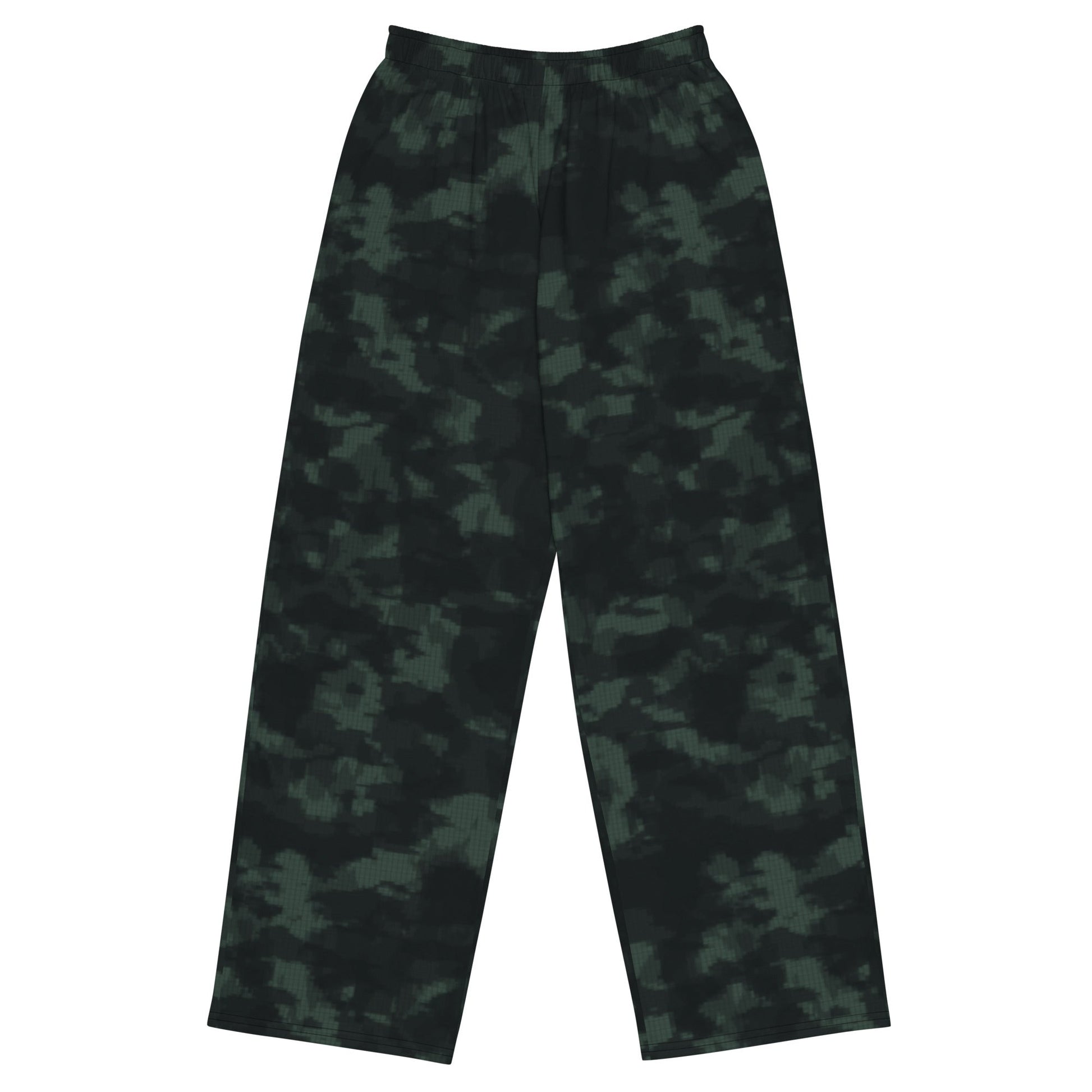 Metal Gear Solid (MGS) Night Desert CAMO unisex wide-leg pants - 2XS - Wide-leg Pants