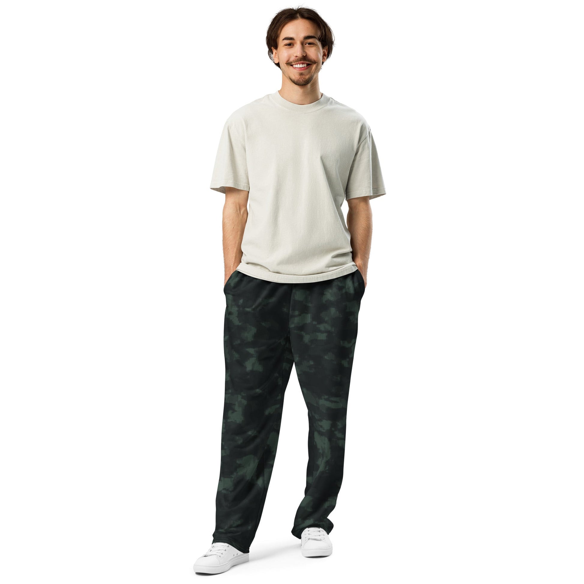Metal Gear Solid (MGS) Night Desert CAMO Unisex Wide-Leg Joggers