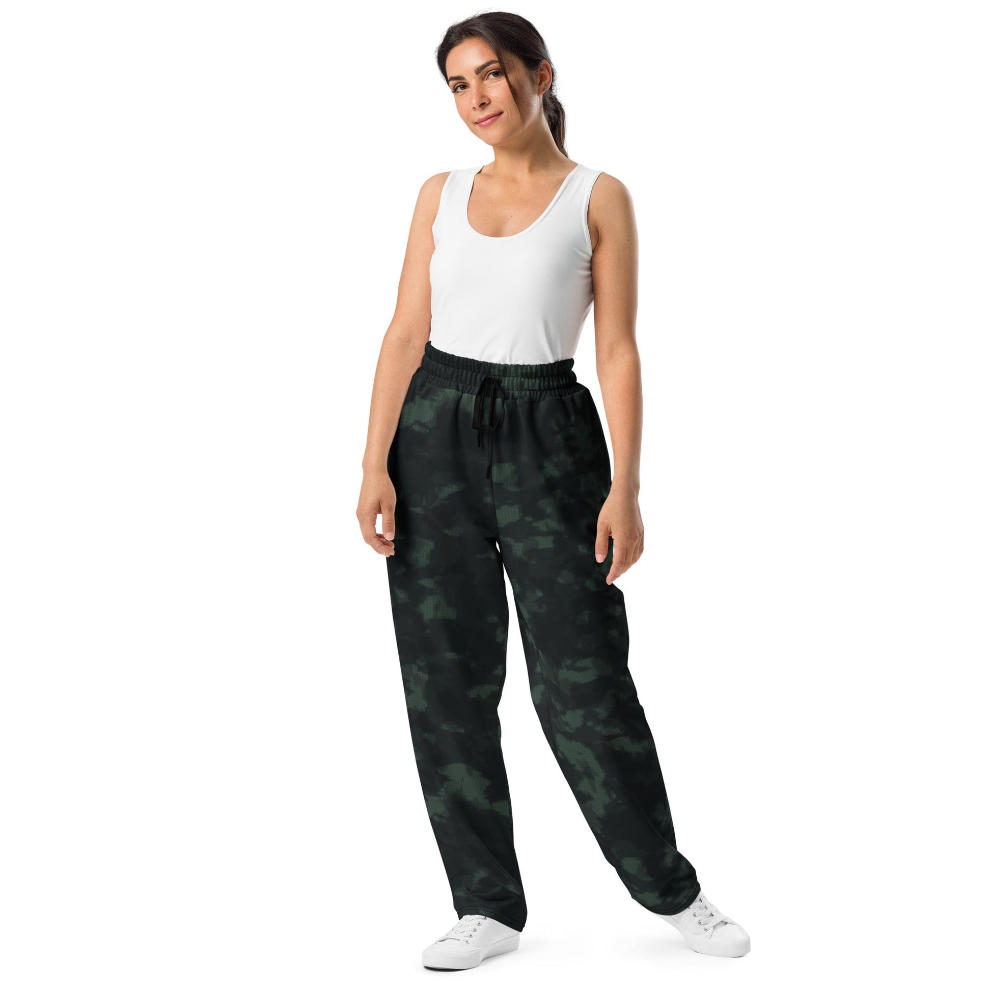Metal Gear Solid (MGS) Night Desert CAMO Unisex Wide-Leg Joggers