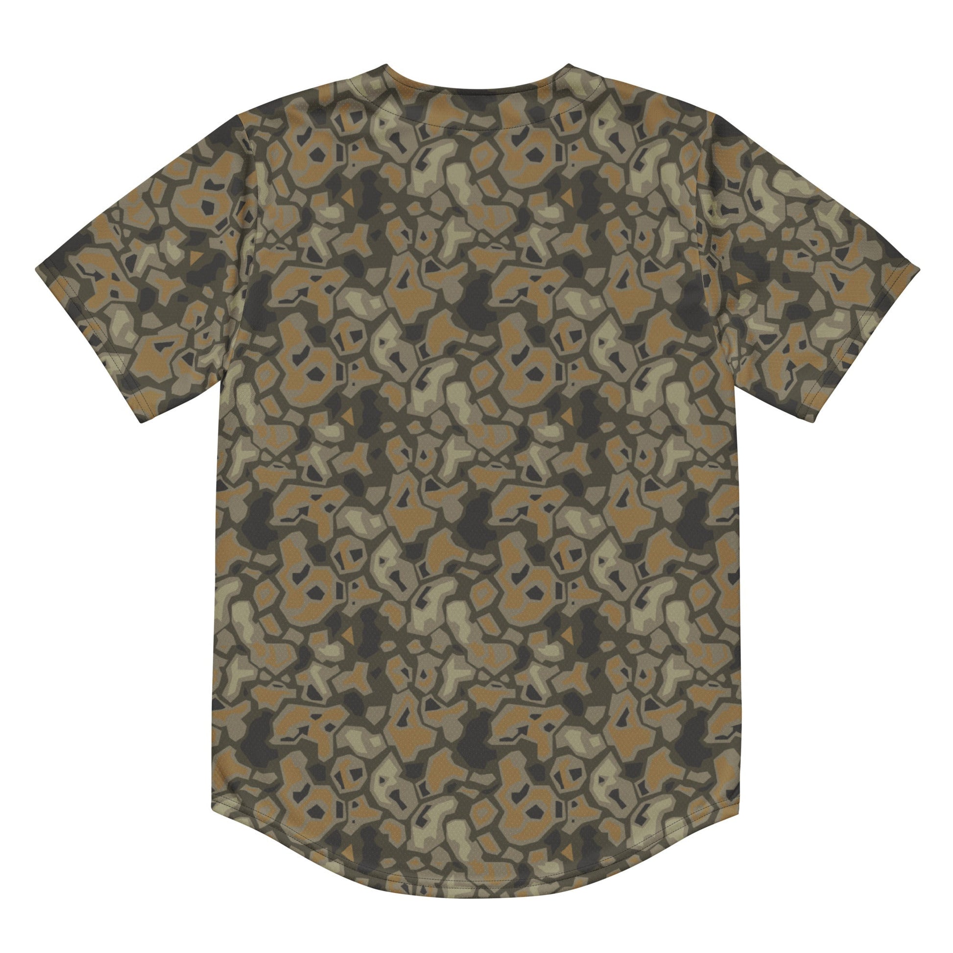 Metal Gear Solid (MGS) Rock CAMO baseball jersey - Baseball Jerseys