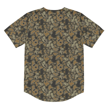 Metal Gear Solid (MGS) Rock CAMO baseball jersey - Baseball Jerseys