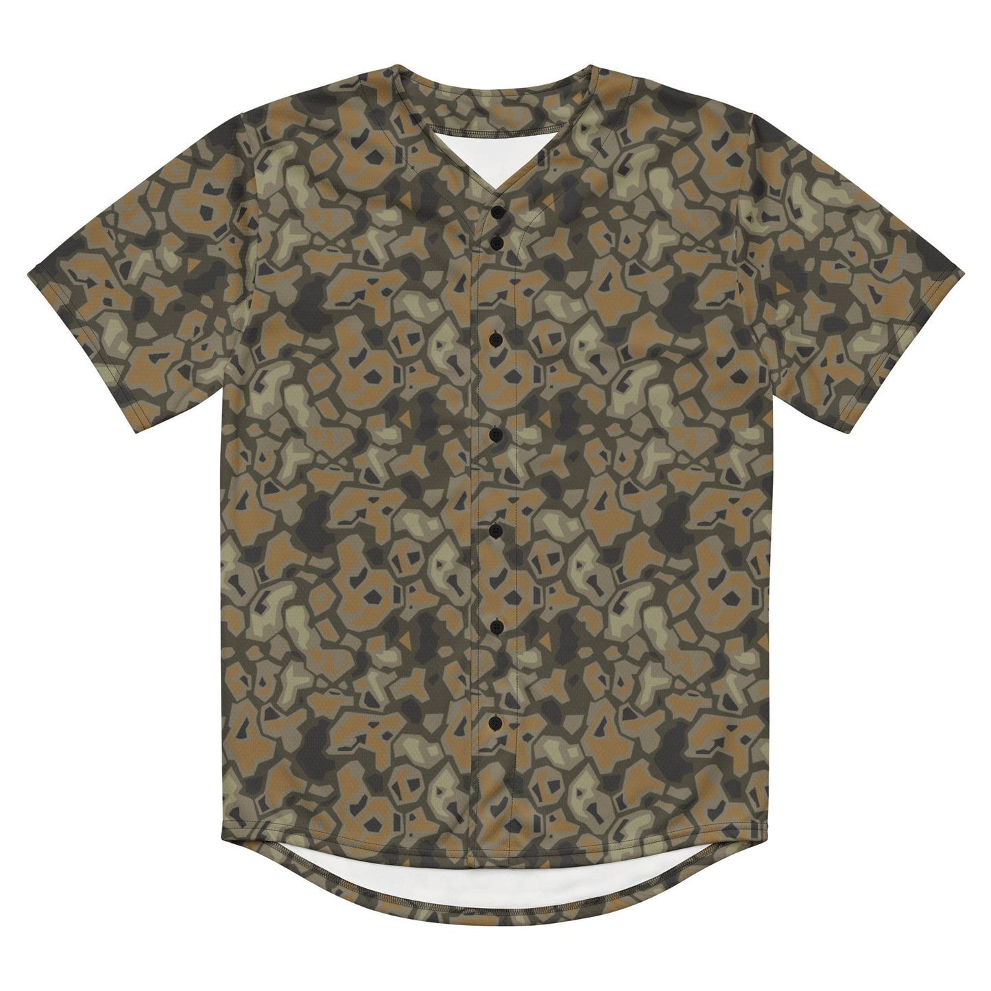 Metal Gear Solid (MGS) Rock CAMO baseball jersey - Baseball Jerseys