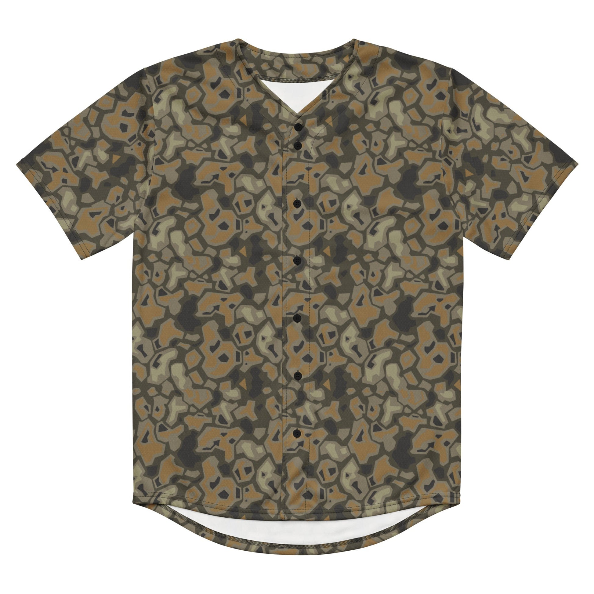 Metal Gear Solid (MGS) Rock CAMO baseball jersey - Baseball Jerseys