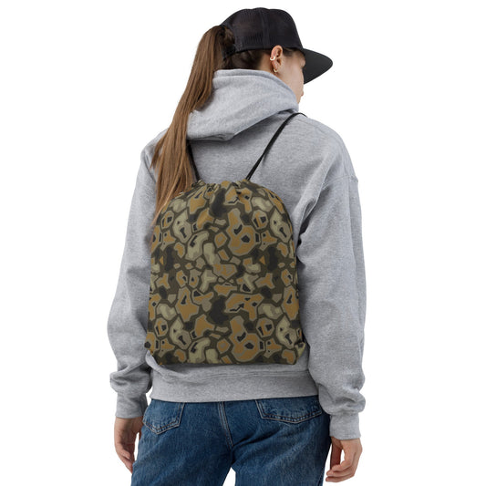 Metal Gear Solid (MGS) Rock CAMO Drawstring Bag - Bags