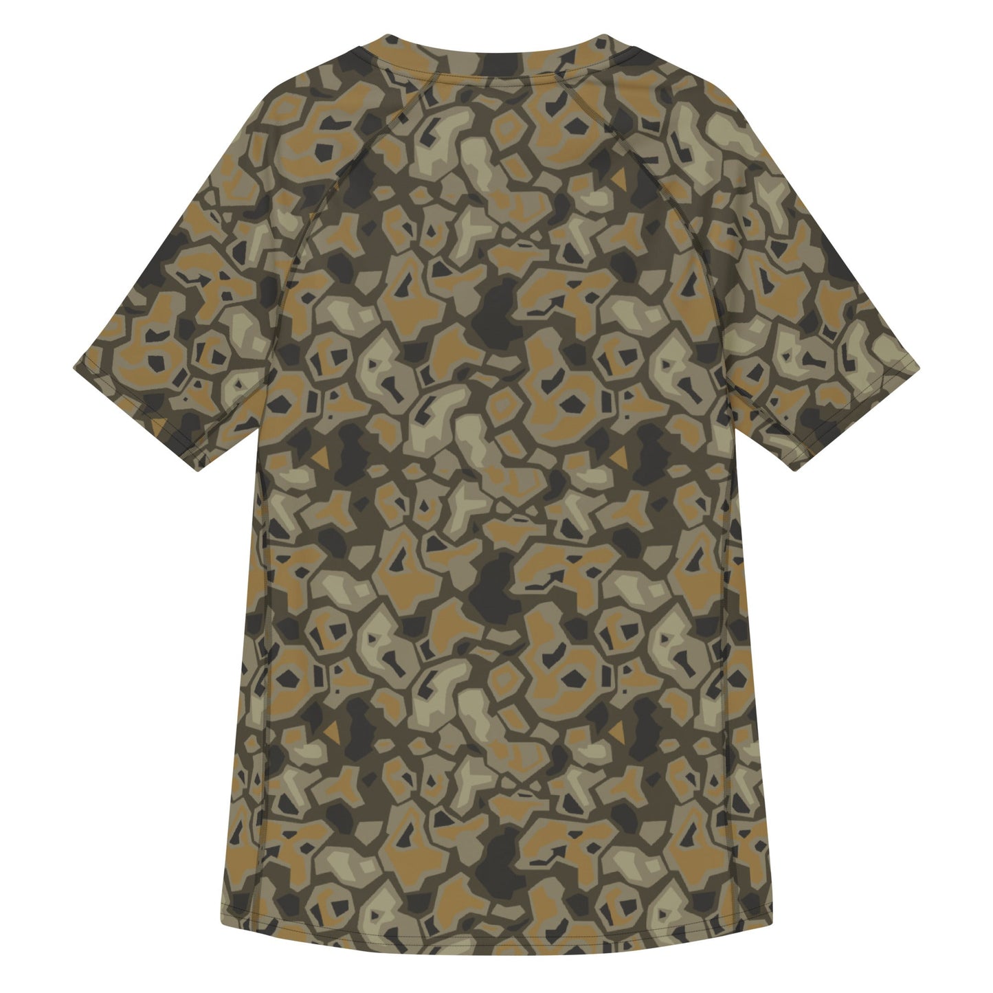 Metal Gear Solid (MGS) Rock CAMO Mens Short-Sleeve Rash Guard