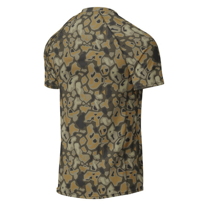 Metal Gear Solid (MGS) Rock CAMO Mens Short-Sleeve Rash Guard